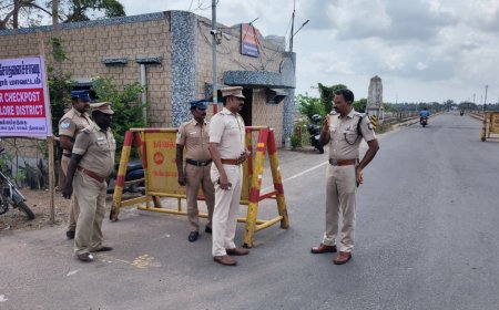 கடலூர் மாவட்ட காவல் கண்காணிப்பாளர் ஆய்வு