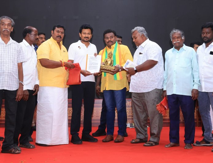 திமுக வுக்கு தேசிய தெலுங்கர் சிறுபான்மையினர் சமூக கூட்டமைப்பு முழு ஆதரவு
