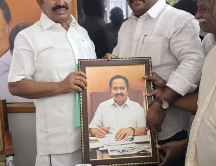 நடைபெற உள்ள சட்டமன்றத் தேர்தலில் தேசிய தெலுங்கர் சிறுபான்மையினர் சமூக கூட்டமைப்பு திமுக  கூட்டணிக்கு ஆதரவு